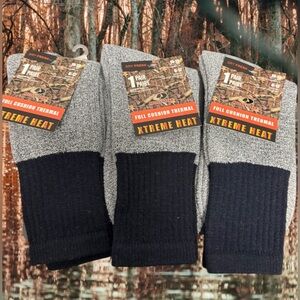 Mossy Oak men socks bundle hunting hiking extreme heat dry fresh cushion thermal